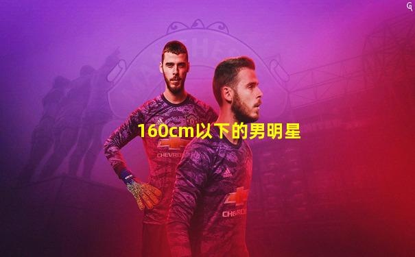 160cm以下的男明星