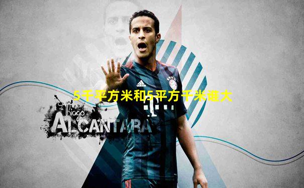 5千平方米和5平方千米谁大