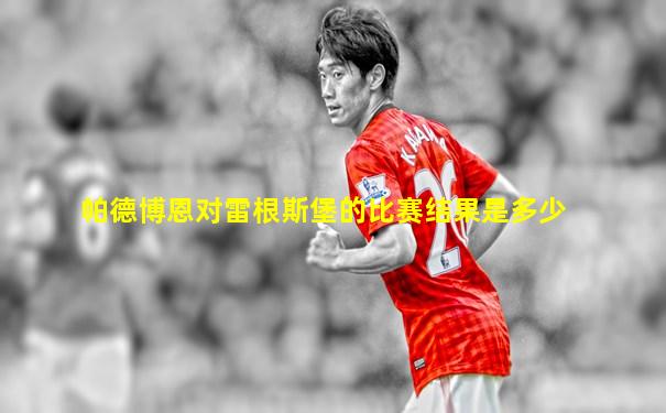 帕德博恩对雷根斯堡的比赛结果是多少